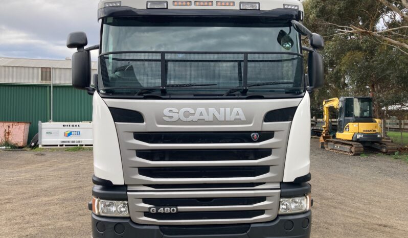 9/2014 Scania G480 8X4 Crane Truck full