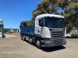 9/2014 Scania G480 8X4 Crane Truck full